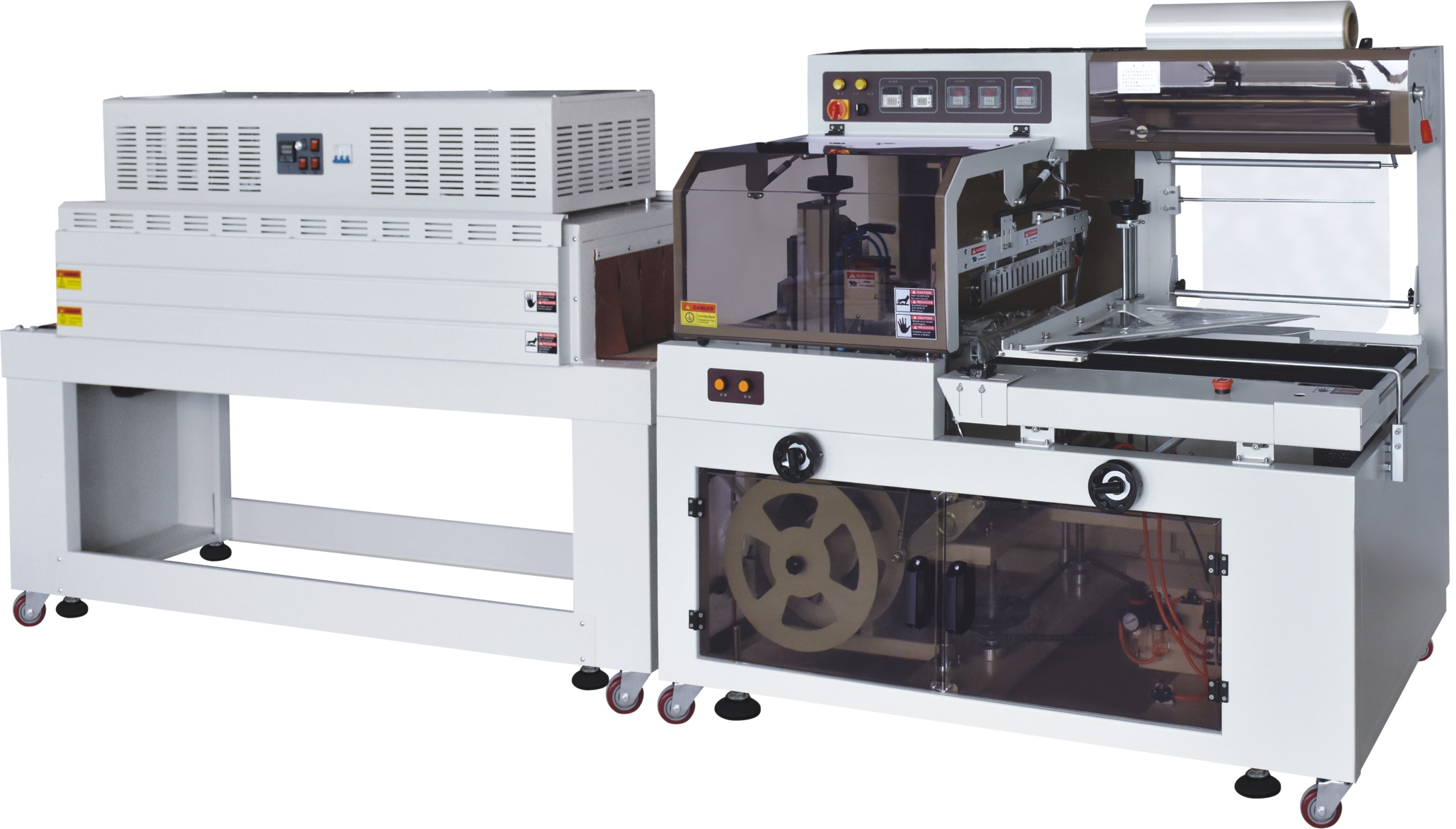 熱收縮膜包裝機，封口機  ,封箱機, 打包機 ,熱收縮膜定制, 全自動包裝機